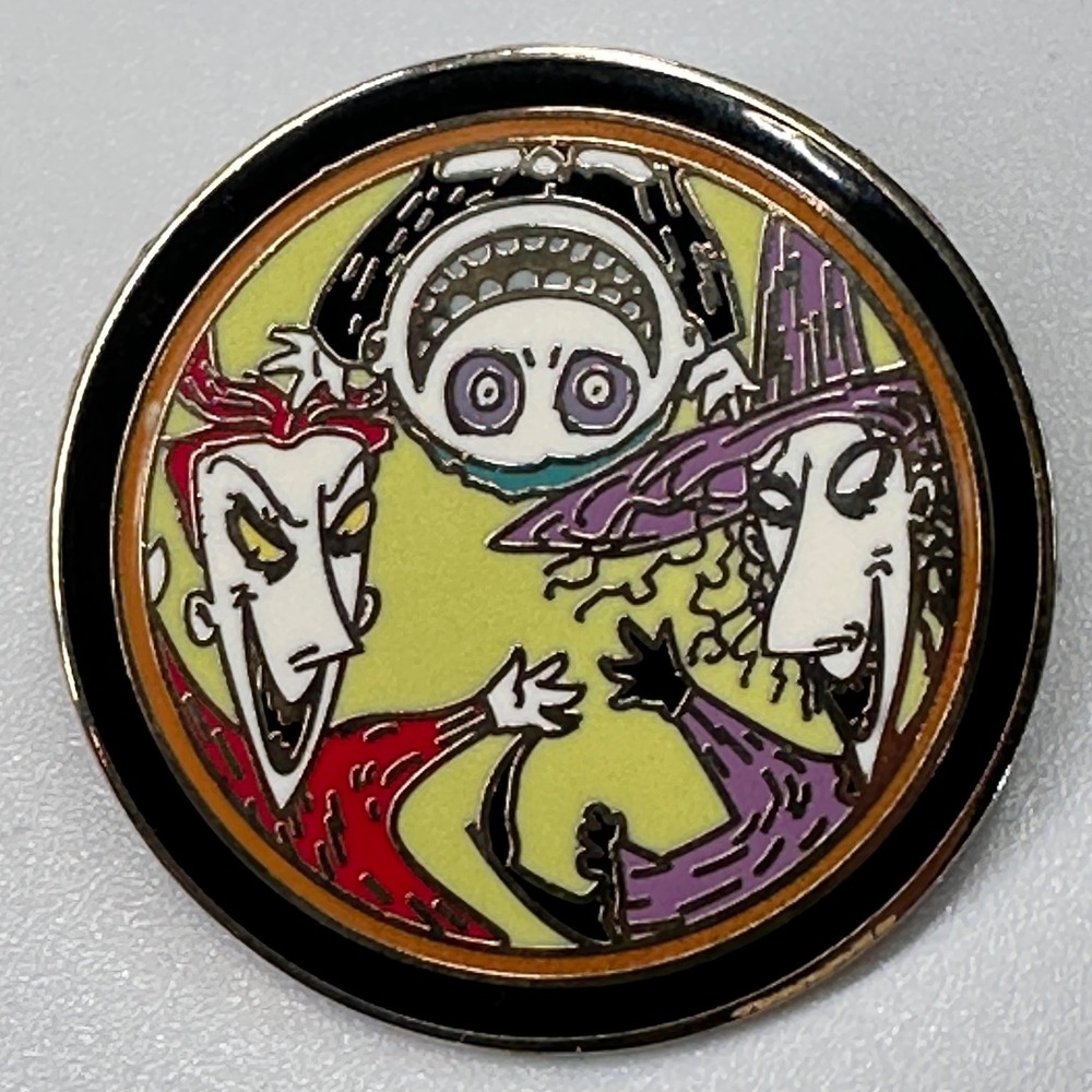 LOCK SHOCK & BARREL Nightmare Before Christmas Disney Pin 2012 "Best Friends"